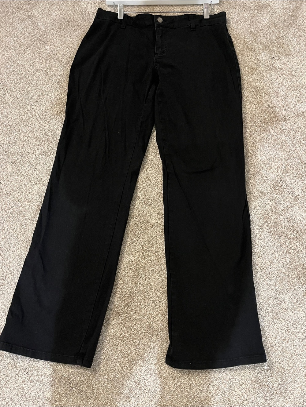 Dickies Black Straight Fit Chino Pants women’s